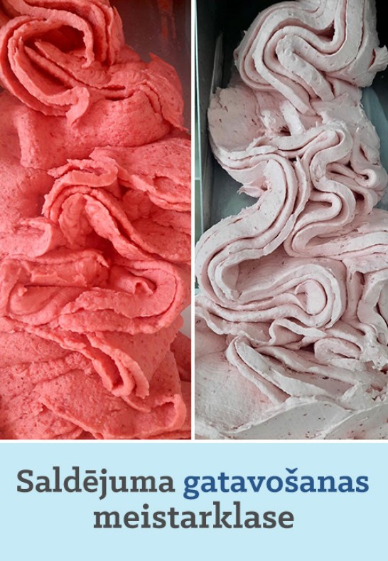 Saldējuma gatavošanas meistarklase