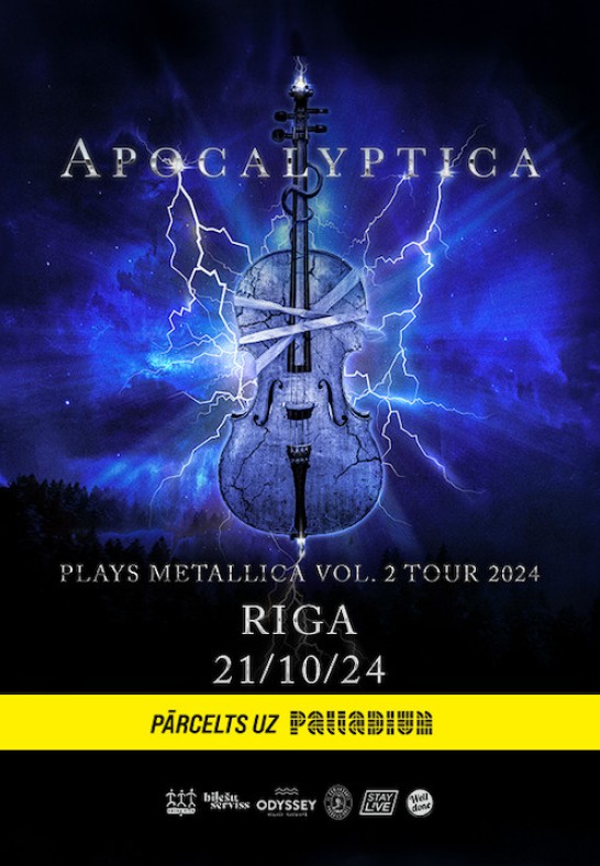 Apocalyptica Plays Metallica Vol.2 Tour 2024