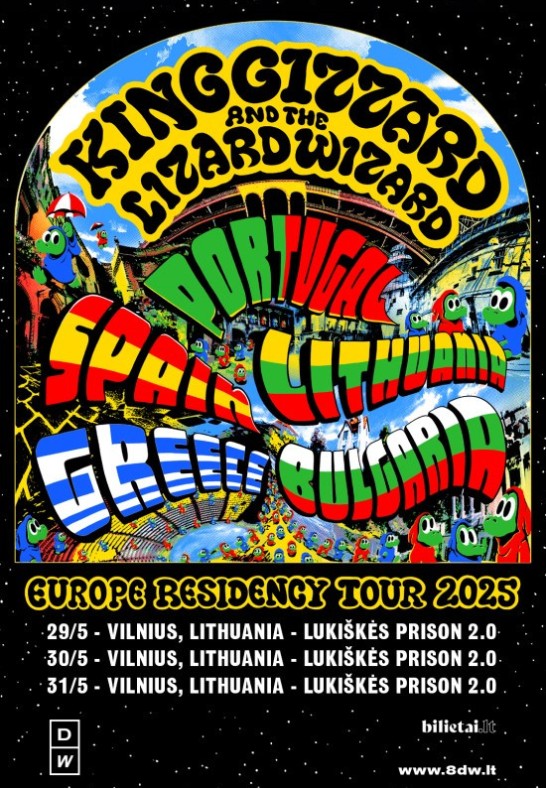 King Gizzard & The Lizard Wizard: Residency Tour 2025 - Vilnius #1