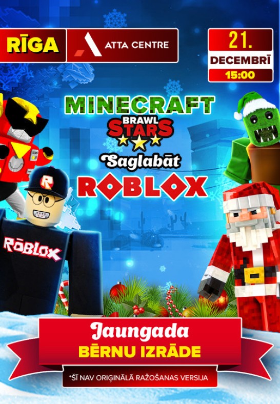 Minecraft un Brawl Stars glābj Roblox