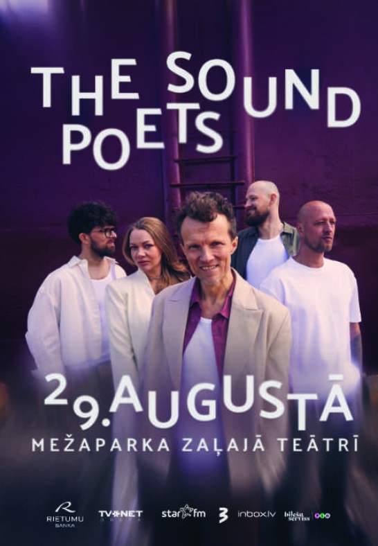 'The Sound Poets' Mežaparka Zaļajā teātrī