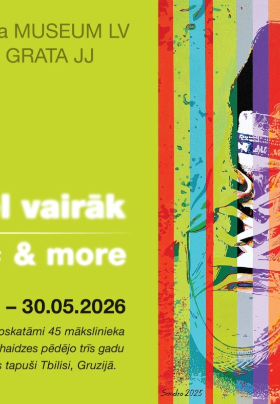 Sandro Čhaidze personālizstāde 'Faņķiki'