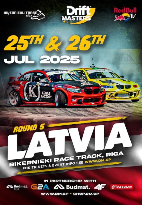 Drift Masters Riga 2025.