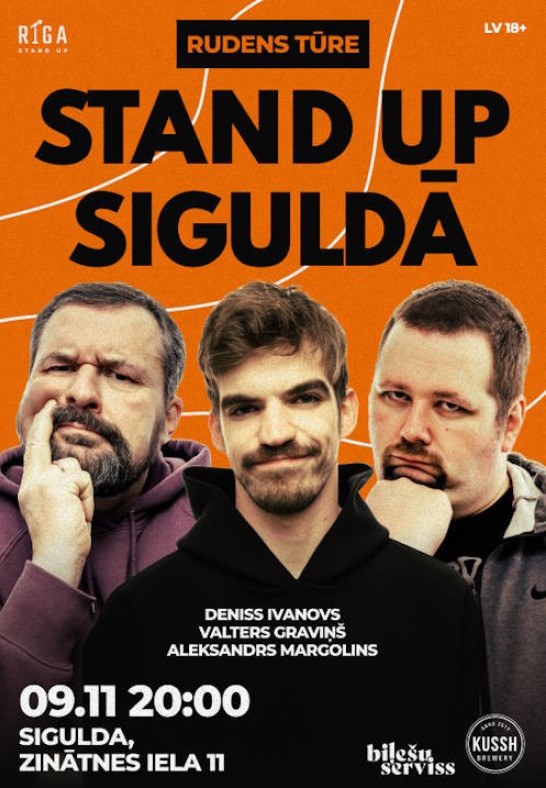 Stand Up izrāde Siguldā