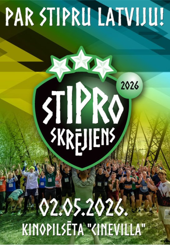 Stipro Skrējiens 2026 - 5 km. distance. Komanda