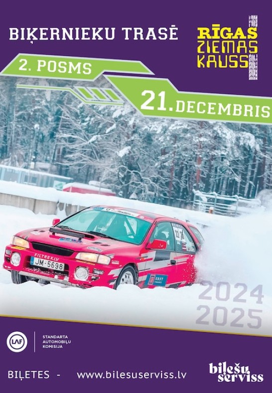 Rīgas ziemas kauss 2024/2025, 2.posms