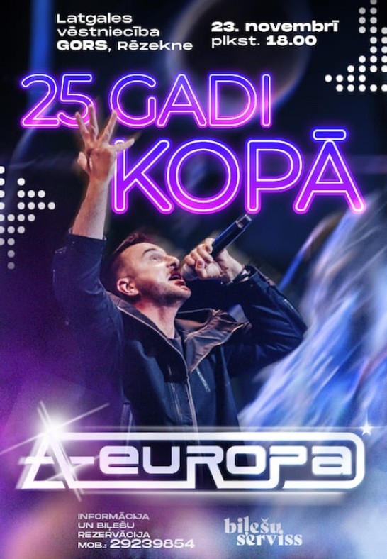 A-Europa. 25 Gadi Kopā