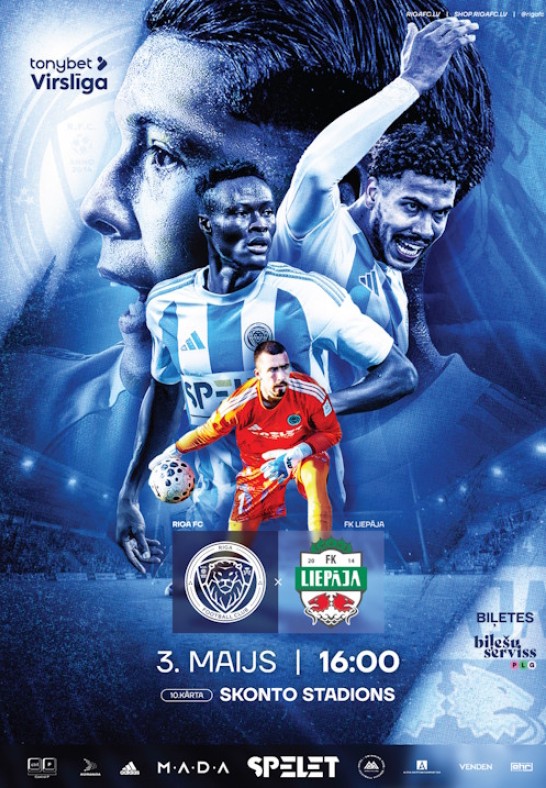 FC Riga Mājas Spēle. Riga FC - FK Liepāja