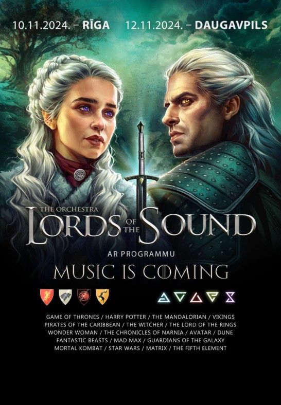 Lords of the Sound.  'Music is Coming'