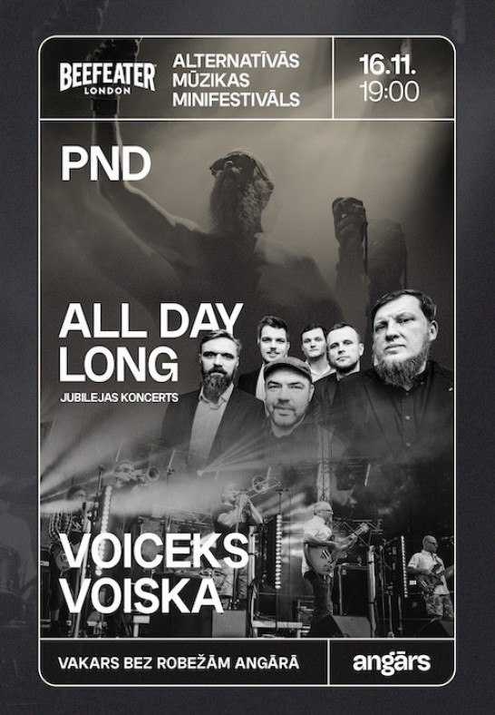 Alternatīvās mūzikas Minifestivāls: All Day Long // Voiceks Voiska // PND 