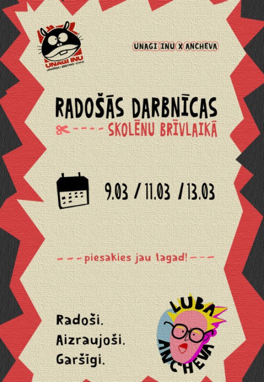 Radošās Darbnīcas Skolēnu Brīvlaikā