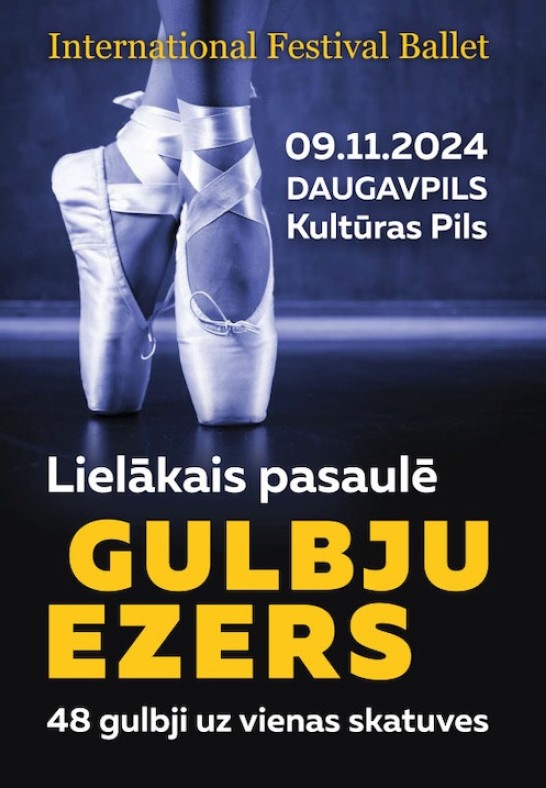 International Festival Ballet - Pasaulē lielākais 'Gulbju Ezers'