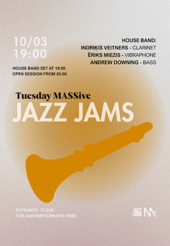 Tuesday MASSive Jazz Jams | 10/03