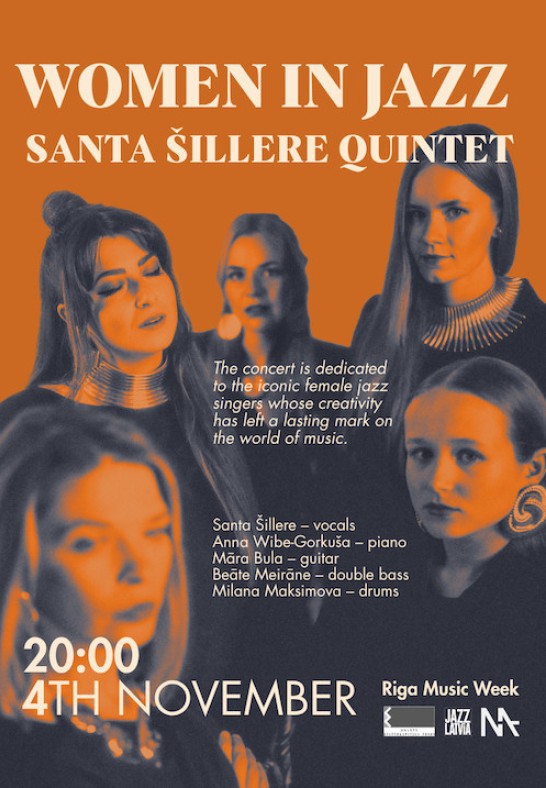 Women in Jazz | Santa Šillere quintet