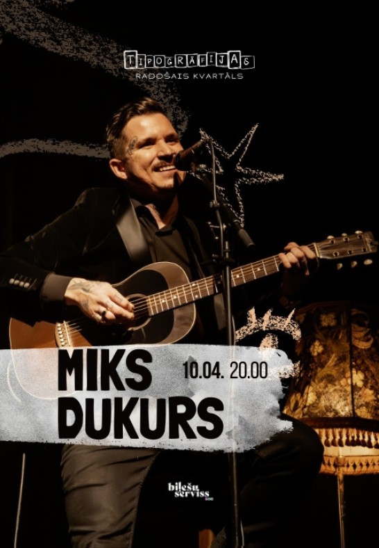 Miks Dukurs Liepājā - Tipogrāfijas radošajā kvartālā