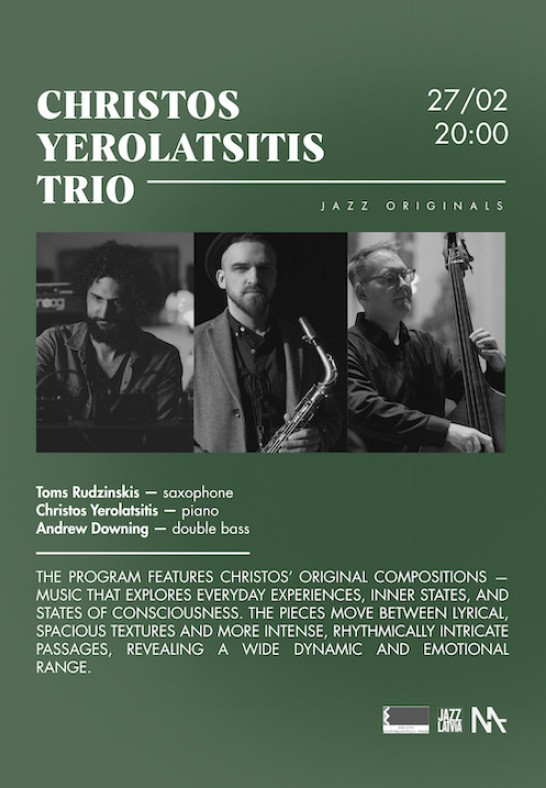 Christos Yerolatsitis Trio