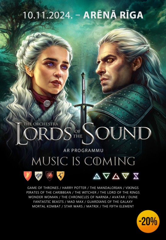 Lords of the Sound.  'Music is Coming'