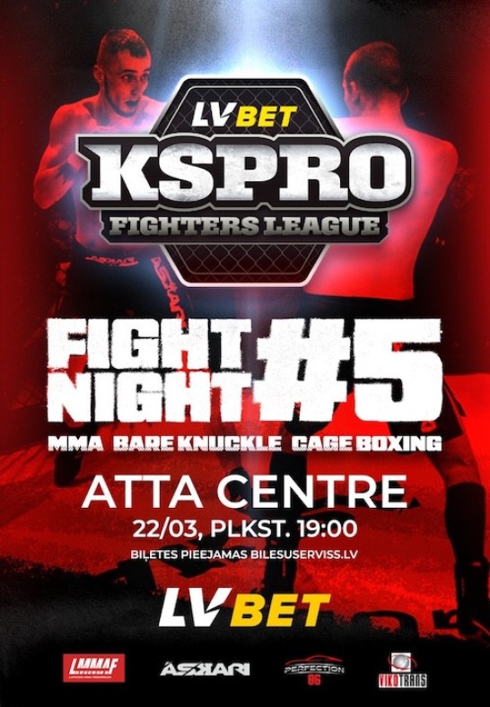 LVBET KSPROFL Fight Night 5