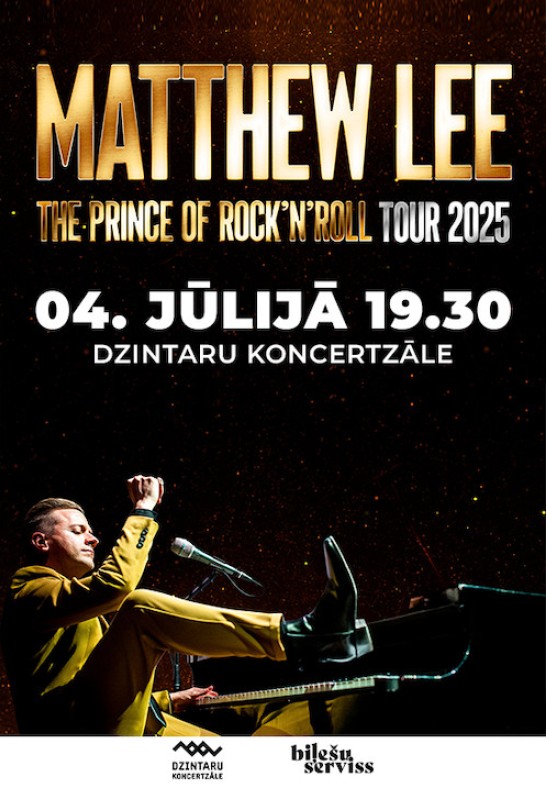 Matthew Lee  - The Prince Of Rocknroll Tour