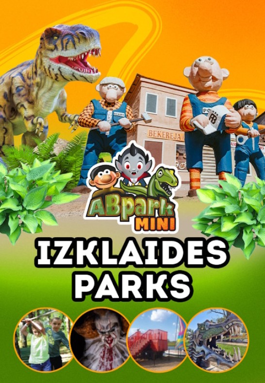 ABpark Mini - dinozauru takas, dienas biļete