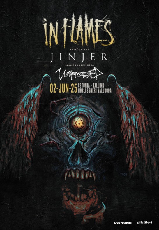 In Flames - Europe 2025 + Jinjer & Unprocessed