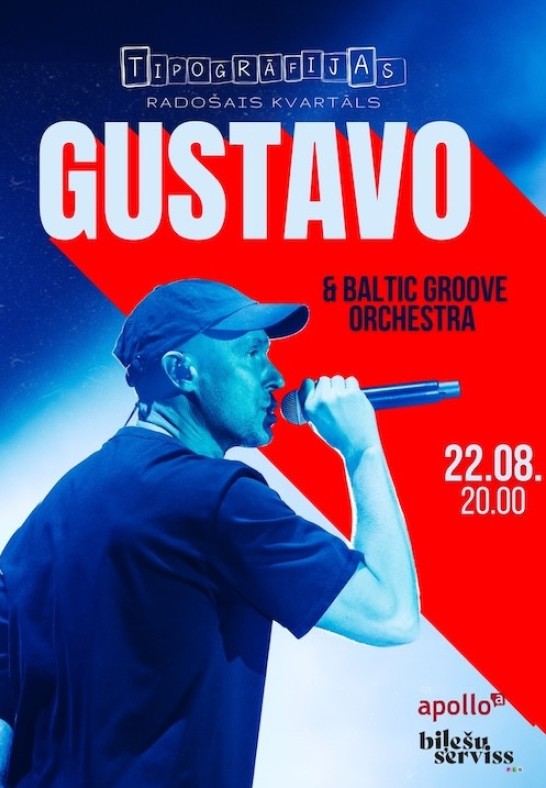 Gustavo koncerts Liepājā  Tipogrāfijas radošajā kvartālā